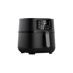 Philips Series 5000 HD9285 XXL Connected Airfryer 2000W - Mørk Sølv/Sort | Sundere Madlavning med Stil!